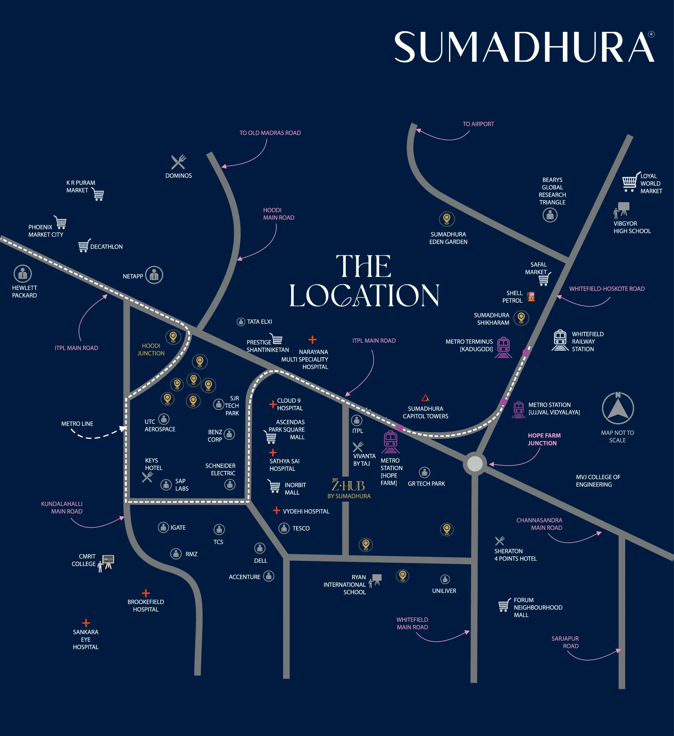 Z-Hub By Sumadhura, ITPL Backgate, East Bangalore. - Commercial in Z-Hub By Sumadhura,Pattandur Agrahara, ITPL Main Road, Whitefield, East Bangalore., Bangalore by The Sumadhura Group