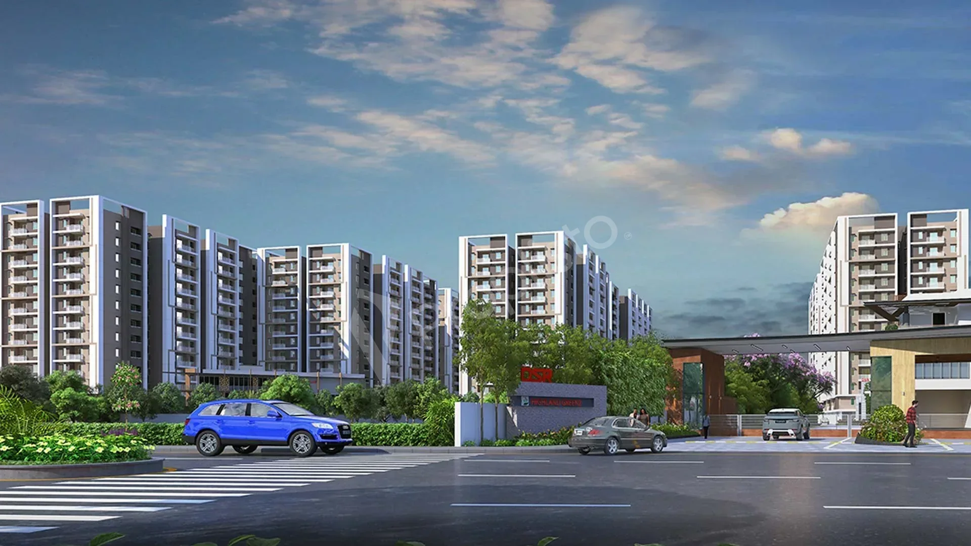 DSR Highland Greenz, Doddakannelli, off Sarjapur Road,  East Bangalore.