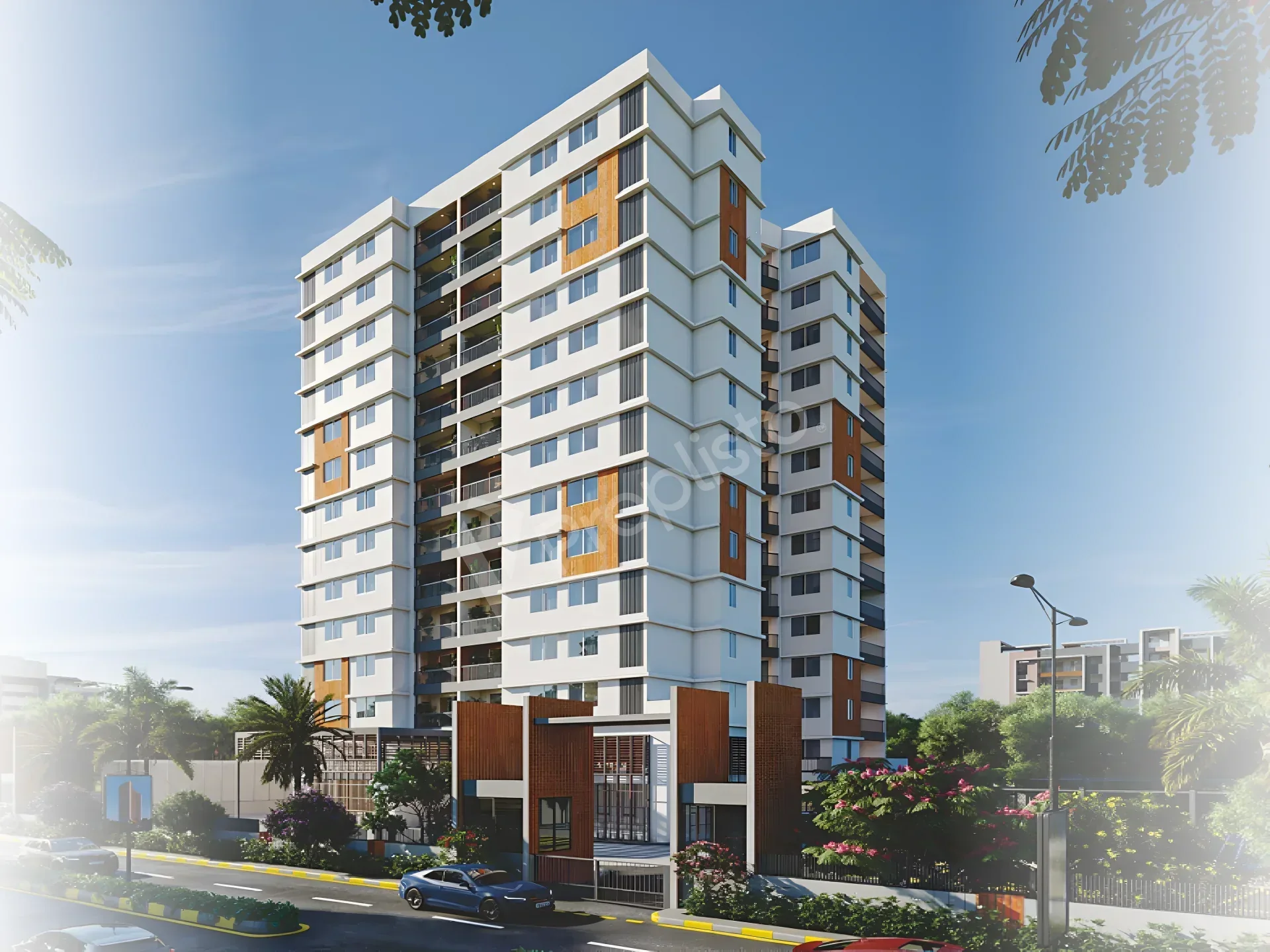 Meda The Water Edge, near RGA Tech Park, Sarjapur Road, East Bangalore