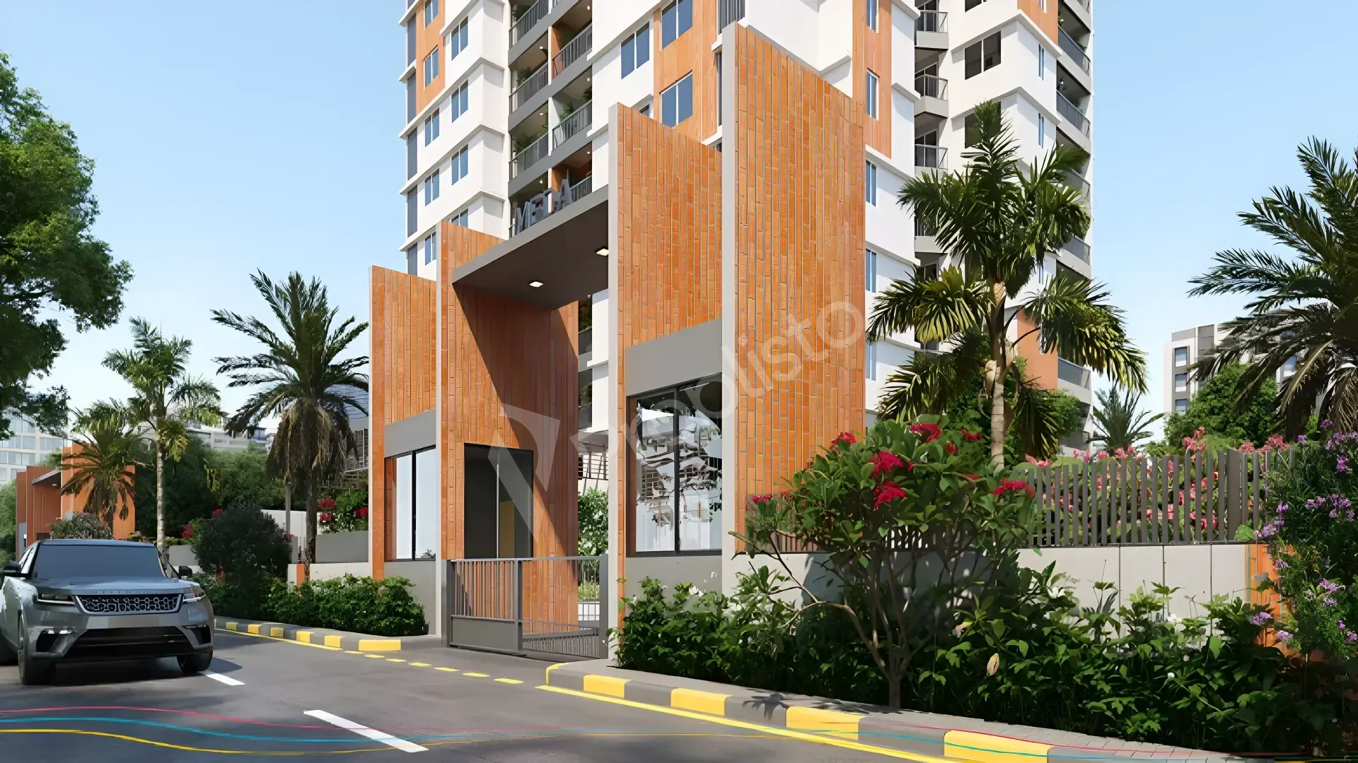 Meda The Water Edge, near RGA Tech Park, Sarjapur Road, East Bangalore