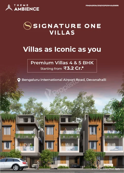 Signature One by  Theme Ambience ROI, Devanahalli, North Bengaluru