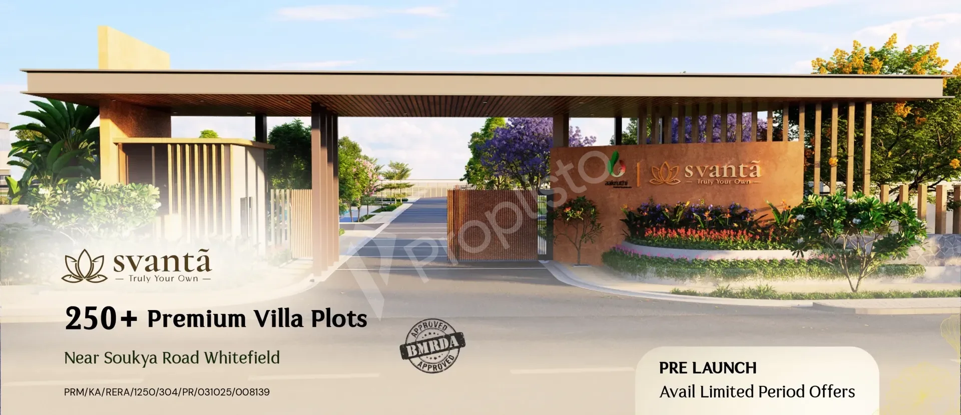 Svanta by Aakruthi – Premium Villa Plots in Whitefield - Plot in 2RP4+6W, Poojena Agrahara, Jinnagara, Karnataka-562114, Bangalore by Aakruthi Properties