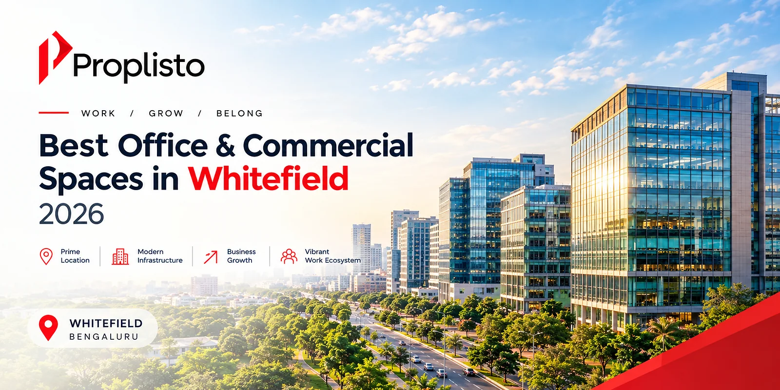 Best Office & Commercial Spaces in Whitefield, Bangalore (2026)