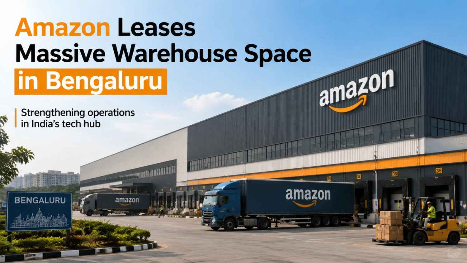 Amazon Leases Massive Warehouse Space in Bengaluru